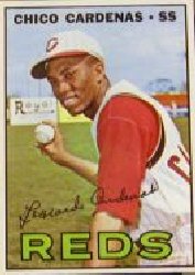 1967 Topps Baseball Cards      325     Chico Cardenas